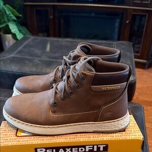 Skechers Men's Brown Chukka Boots - Worn Once